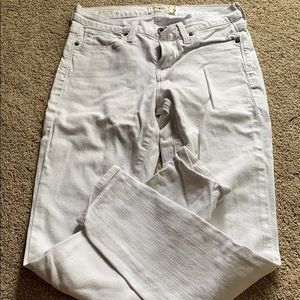 Lucky Brand Brooke Fit White Jeans size 4/27